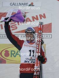 Cross-Country - FIS World Cup Cross Country men 15km Free technique - Gaellivare (SWE): 1. Ole Einar Bjoerndalen NOR