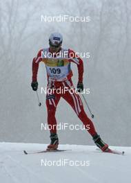 Cross-Country - FIS Nordic World Ski Championchips cross-country, womens 10 km free technique, 27.02.07 - Sapporo (JPN): Ole Einar Bjoerndalen (NOR).