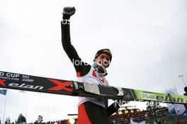 Ski Jumping - FIS World Cup ski jumping, individual large hill HS128, 18.03.07 - Holmenkollen (NOR): Simon Ammann (SUI).
