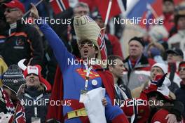 Ski Jumping - FIS Nordic World Cup Ski jumping, flying hill individual - Planica (SLO): Norwegian Fan