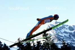 Ski Jumping - FIS World Cup Ski Jumping Individual Large Hill HS 137 - Engelberg (SUI): David Lazzaroni (FRA).