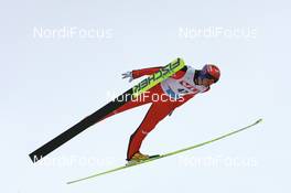 Ski Jumping - FIS World Cup ski jumping, individual large hill HS128, 18.03.07 - Holmenkollen (NOR): Roar Ljoekelsoey (NOR).