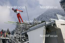 Ski Jumping - FIS World Cup Ski-Jumping individual large hill HS137 - Oberstdorf (GER): Mario Innauer AUT