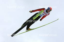Ski Jumping - FIS World Cup ski jumping, individual large hill HS128, 18.03.07 - Holmenkollen (NOR): David Lazzaroni (FRA).