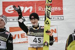 Ski Jumping - FIS World Cup Ski-Jumping individual large hill HS137 - Oberstdorf (GER): Winner 1. Adam Malysz POL