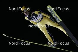 14.12.2007, Villach, Austria (AUT): Noriaki Kasai (JPN) - FIS world cup ski jumping, individual HS98, Villach (AUT). www.nordicfocus.com. c Furtner/NordicFocus. Every downloaded picture is fee-liable.