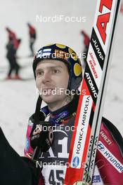 13.12.2007, Villach, Austria (AUT): Janne Ahonen (FIN) - FIS world cup ski jumping, individual HS98, Villach (AUT). www.nordicfocus.com. c Furtner/NordicFocus. Every downloaded picture is fee-liable.