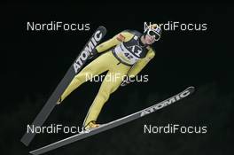 13.12.2007, Villach, Austria (AUT): Matti Hautamaeki (FIN) - FIS world cup ski jumping, individual HS98, Villach (AUT). www.nordicfocus.com. c Furtner/NordicFocus. Every downloaded picture is fee-liable.