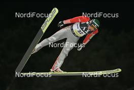 13.12.2007, Villach, Austria (AUT): Pavel Karelin (RUS) - FIS world cup ski jumping, individual HS98, Villach (AUT). www.nordicfocus.com. c Furtner/NordicFocus. Every downloaded picture is fee-liable.
