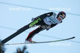 21.12.2007, Engelberg, Switzerland (SUI): Simon Ammann (SUI) - FIS world cup ski jumping, individual HS137, qualification, Engelberg (SUI). www.nordicfocus.com. c Manzoni/NordicFocus. Every downloaded picture is fee-liable.