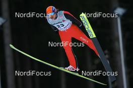 23.12.2007, Engelberg, Switzerland (SUI): Heung-Chul Choi (KOR) - FIS world cup ski jumping, individual HS137, Engelberg (SUI). www.nordicfocus.com. c Manzoni/NordicFocus. Every downloaded picture is fee-liable.