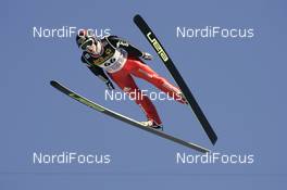 29.12.2007, Oberstdorf, Germany (GER): Simon Ammann (SUI) - FIS world cup ski jumping, four hills tournament, qualification individual HS137, Oberstdorf (GER). www.nordicfocus.com. c Furtner/NordicFocus. Every downloaded picture is fee-liable.