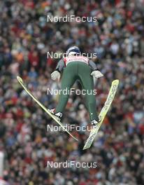 30.12.2007, Oberstdorf, Germany (GER): Thomas Morgenstern (AUT) - FIS world cup ski jumping, four hills tournament, individual HS137, Oberstdorf (GER). www.nordicfocus.com. c Furtner/NordicFocus. Every downloaded picture is fee-liable.