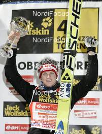 30.12.2007, Oberstdorf, Germany (GER): winner Thomas Morgenstern (AUT) - FIS world cup ski jumping, four hills tournament, individual HS137, Oberstdorf (GER). www.nordicfocus.com. c Furtner/NordicFocus. Every downloaded picture is fee-liable.
