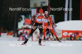 13.01.2008, Ruhpolding, Germany (GER): Kati Wilhelm (GER) - IBU world cup biathlon, pursuit women, Ruhpolding (GER). www.nordicfocus.com. c Manzoni/NordicFocus. Every downloaded picture is fee-liable.