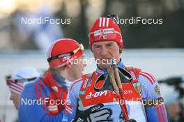 12.02.2008, Oestersund, Sweden (SWE): Dmitri Iarochenko (RUS) - IBU World Championchip of Biathlon, relay mixed - Oestersund (SWE). www.nordicfocus.com. c Manzoni/NordicFocus. Every downloaded picture is fee-liable.