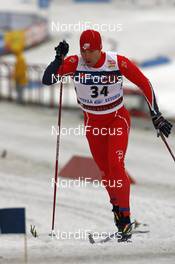10.02.2008, Otepaeae, Estland (EST): Chris Cook (USA)  - FIS world cup cross-country, individual sprint, Otepaeae (EST). www.nordicfocus.com. c Felgenhauer/NordicFocus. Every downloaded picture is fee-liable.