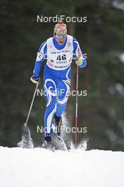 02.03.2008, Lahti, Finland (FIN): Cristian Zorzi (ITA) - FIS world cup cross-country, 15km men, Lahti (FIN). www.nordicfocus.com. c Furtner/NordicFocus. Every downloaded picture is fee-liable.