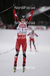 27.01.2008, Seefeld, Austria (AUT): Bernhard Gruber (AUT) - FIS world cup nordic combined, sprint, Seefeld (AUT). www.nordicfocus.com. c Furtner/NordicFocus. Every downloaded picture is fee-liable.
