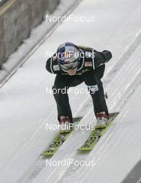 06.01.2008, Bischofshofen, Austria (AUT): Adam Malysz (POL) - FIS world cup ski jumping, four hills tournament, individual HS140, Bischofshofen (AUT). www.nordicfocus.com. c Furtner/NordicFocus. Every downloaded picture is fee-liable.