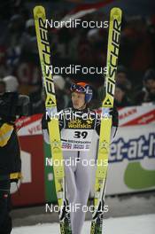 06.01.2008, Bischofshofen, Austria (AUT): Taku Takeuchi (JPN) - FIS world cup ski jumping, four hills tournament, individual HS140, Bischofshofen (AUT). www.nordicfocus.com. c Furtner/NordicFocus. Every downloaded picture is fee-liable.