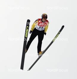 11.01.2008, Val di Fiemme, Italy (ITA): Arttu Lappi (FIN)  - FIS world cup ski jumping, qualification, Val di Fiemme (ITA). www.nordicfocus.com. c Felgenhauer/NordicFocus. Every downloaded picture is fee-liable.