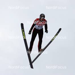11.01.2008, Val di Fiemme, Italy (ITA): Emmanuel Chedal (FRA)  - FIS world cup ski jumping, qualification, Val di Fiemme (ITA). www.nordicfocus.com. c Felgenhauer/NordicFocus. Every downloaded picture is fee-liable.