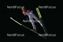 11.01.2008, Val di Fiemme, Italy (ITA): Taku Takeuchi (JPN)  - FIS world cup ski jumping, qualification, Val di Fiemme (ITA). www.nordicfocus.com. c Felgenhauer/NordicFocus. Every downloaded picture is fee-liable.