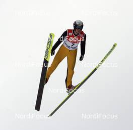 11.01.2008, Val di Fiemme, Italy (ITA): Oleksander Lasarovich (UKR)  - FIS world cup ski jumping, qualification, Val di Fiemme (ITA). www.nordicfocus.com. c Felgenhauer/NordicFocus. Every downloaded picture is fee-liable.