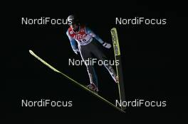 11.01.2008, Val di Fiemme, Italy (ITA): Nikolay Karpenko (KAZ)  - FIS world cup ski jumping, qualification, Val di Fiemme (ITA). www.nordicfocus.com. c Felgenhauer/NordicFocus. Every downloaded picture is fee-liable.