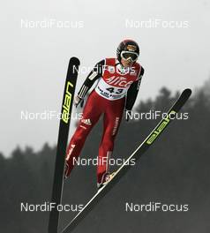 12.01.2008, Val di Fiemme, Italy (ITA): Simon Ammann (SUI)  - FIS world cup ski jumping, individual HS134, Val di Fiemme (ITA). www.nordicfocus.com. c Felgenhauer/NordicFocus. Every downloaded picture is fee-liable.
