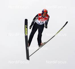 11.01.2008, Val di Fiemme, Italy (ITA): Vincent Descombes Sevoie (FRA)  - FIS world cup ski jumping, qualification, Val di Fiemme (ITA). www.nordicfocus.com. c Felgenhauer/NordicFocus. Every downloaded picture is fee-liable.
