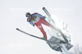 22.02.2008, Oberstdorf, Germany (GER): Janne Ahonen (FIN) - FIS world championship ski flying, individual HS213, Oberstdorf (GER). www.nordicfocus.com. c Furtner/NordicFocus. Every downloaded picture is fee-liable.