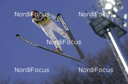 24.02.2008, Oberstdorf, Germany (GER): Tom Hilde (NOR) - FIS world championship ski flying, team HS213, Oberstdorf (GER). www.nordicfocus.com. c Furtner/NordicFocus. Every downloaded picture is fee-liable.