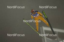 27.11.2008, Kuusamo, Finland (FIN): Roar Ljoekelsoey (NOR), Fischer - FIS world cup ski jumping, training, Kuusamo (FIN). www.nordicfocus.com. © Manzoni/NordicFocus. Every downloaded picture is fee-liable.