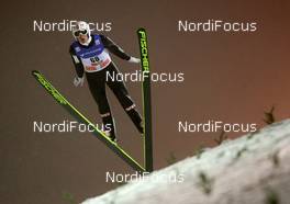 27.11.2008, Kuusamo, Finland (FIN): Anders Jacobsen (NOR), Fischer - FIS world cup ski jumping, training, Kuusamo (FIN). www.nordicfocus.com. © Manzoni/NordicFocus. Every downloaded picture is fee-liable.