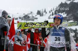 20.12.2008, Engelberg, Switzerland (SUI): Anders Jacobsen (NOR), Fischer - FIS world cup ski jumping, individual HS137, Engelberg (SUI). www.nordicfocus.com. © Manzoni/NordicFocus. Every downloaded picture is fee-liable.