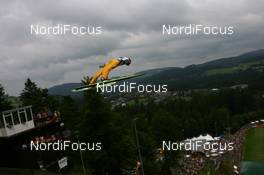 27.07.2008, Hinterzarten (GER): Taku Takeuchi (JPN) - FIS Summer Grand Prix 2008 Hinterzarten (GER). www.nordicfocus.com. c Manzoni/NordicFocus. Every downloaded picture is fee-liable.