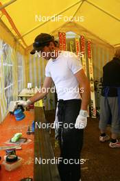 27.07.2008, Hinterzarten (GER): swiss wax technician - FIS Summer Grand Prix 2008 Hinterzarten (GER). www.nordicfocus.com. c Manzoni/NordicFocus. Every downloaded picture is fee-liable.