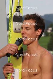 31.07.2008, Einsiedeln (SUI: Andreas Kuettel (SUI) - FIS Summer Grand Prix 2008 Einsiedeln (SUI). www.nordicfocus.com. c Casanova/NordicFocus. Every downloaded picture is fee-liable.