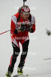 18.01.2009, Ruhpolding, Germany (GER): Daniel Mesotitsch (AUT), Fischer, Rottefella, Leki - IBU world cup biathlon, pursuit men, Ruhpolding (GER). www.nordicfocus.com. © Manzoni/NordicFocus. Every downloaded picture is fee-liable.