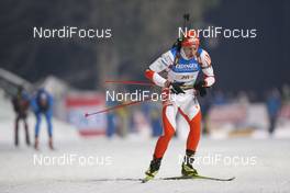 15.01.2009, Ruhpolding, Germany (GER): Kauri Koiv (EST), Fischer, Rottefella, Leki - IBU world cup biathlon, relay men, Ruhpolding (GER). www.nordicfocus.com. © Manzoni/NordicFocus. Every downloaded picture is fee-liable.