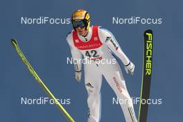 23.01.2009, Vancouver, Canada (CAN): Andreas Kuettel (SUI), Fischer, adidas  - FIS world cup ski jumping, training / qualification Vancouver (CAN). www.nordicfocus.com. © Hemmersbach/NordicFocus. Every downloaded picture is fee-liable.