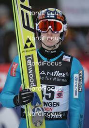 08.02.2009, Willingen, Germany (GER): Ville Larinto (FIN), Fischer  - FIS world cup ski jumping, individual HS145, Willingen (GER). www.nordicfocus.com. © Domanski/NordicFocus. Every downloaded picture is fee-liable.