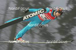 07.02.2009, Willingen, Germany (GER): Matti Hautamaeki (FIN), Atomic  - FIS world cup ski jumping, team HS145, Willingen (GER). www.nordicfocus.com. © Domanski/NordicFocus. Every downloaded picture is fee-liable.