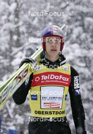 13.02.2009, Oberstdorf, Germany (GER): Gregor Schlierenzauer (AUT), Fischer - FIS world cup ski jumping, training, Oberstdorf (GER). www.nordicfocus.com. © Furtner/NordicFocus. Every downloaded picture is fee-liable.