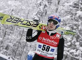 13.02.2009, Oberstdorf, Germany (GER): Anders Jacobsen (NOR), Fischer - FIS world cup ski jumping, training, Oberstdorf (GER). www.nordicfocus.com. © Furtner/NordicFocus. Every downloaded picture is fee-liable.