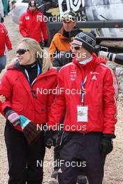 21.03.2009, Planica, Slovenia (SLO): Andreas Kuettel (SUI), Fischer, adidas with Dorothea - FIS world cup ski jumping, team HS215, Planica (SLO). www.nordicfocus.com. © NordicFocus. Every downloaded picture is fee-liable.