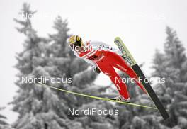 19.02.2009, Liberec, Czech Republic (CZE): Andreas Kuettel (SUI), Fischer, adidas - FIS nordic world ski championships, ski jumping, training, Liberec (CZE). www.nordicfocus.com. © Furtner/NordicFocus. Every downloaded picture is fee-liable.