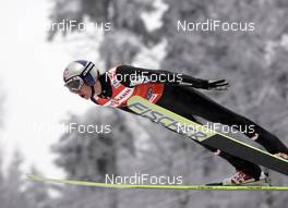 19.02.2009, Liberec, Czech Republic (CZE): Gregor Schlierenzauer (AUT), Fischer - FIS nordic world ski championships, ski jumping, training, Liberec (CZE). www.nordicfocus.com. © Furtner/NordicFocus. Every downloaded picture is fee-liable.